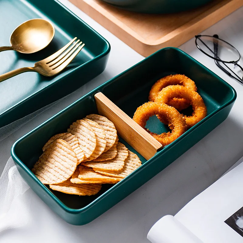 Сушеные фрукты в японском стиле поднос для снэков блюдо чайный торт орехи отсек