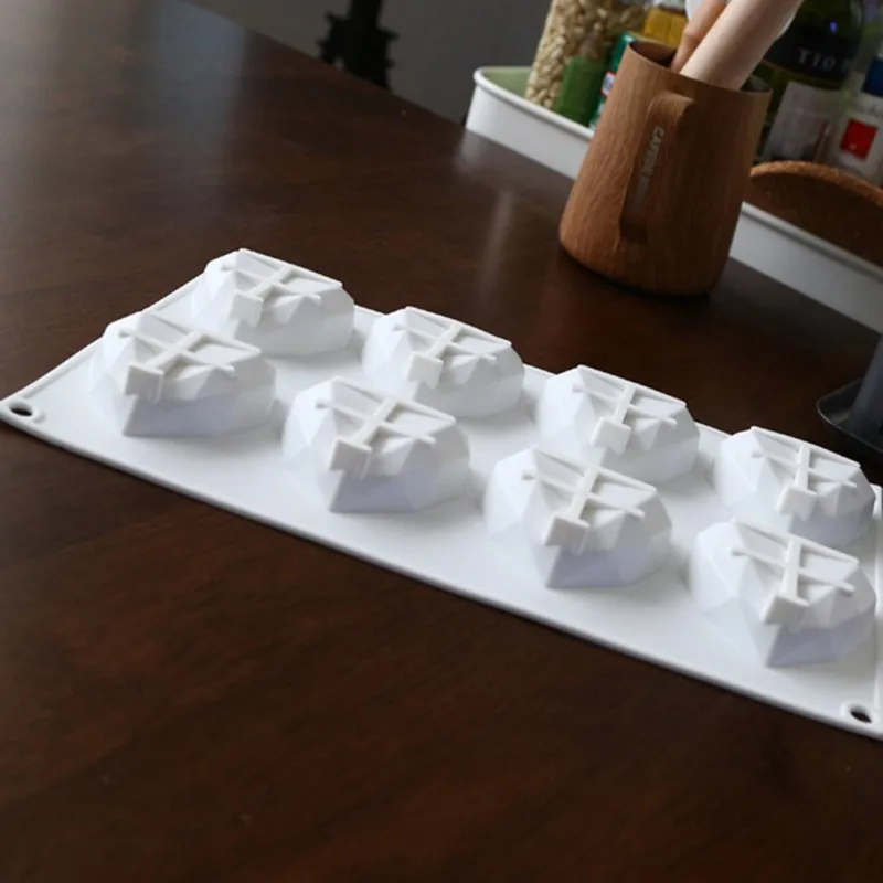 

ZWA- Heart Mold Silicone Baking Accessories Chocolate Baking Mould Fondant Cake Mousse Mould Home Kitchen Baking Decorating Tool