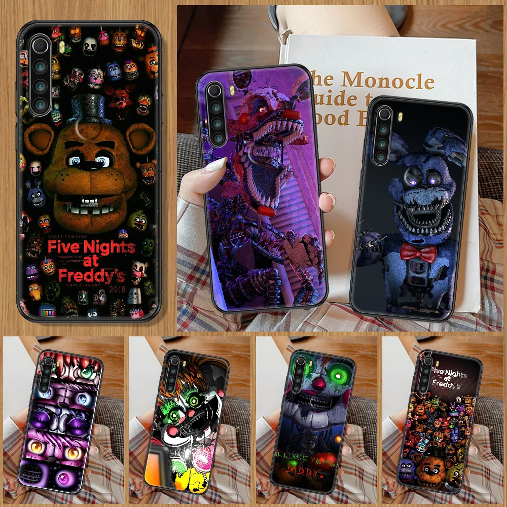 Чехол для телефона SFM Fnaf Xiaomi Redmi Note 7 8 9 10 7A 8T 9A 9T 9S 10S Pro|Бамперы| |