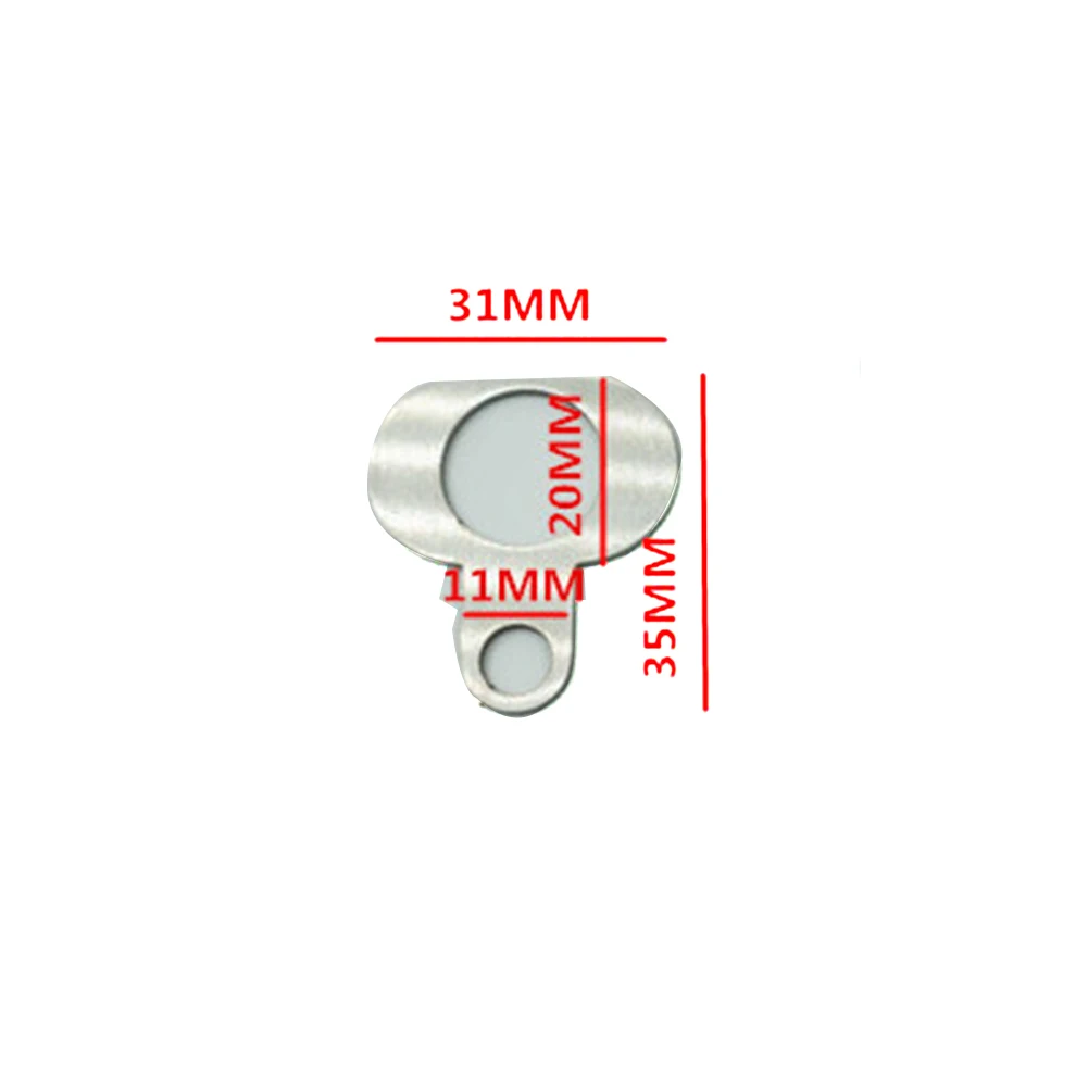 

Headlight Button Motorcycle Switch With Pad Practical On Off Adjustable Stainless Steel Handle Power Led Accessories Motorbike