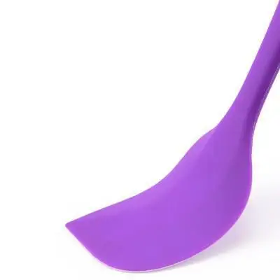 Пищевой силиконовый шпатель для крема антипригарный практичный инструмент