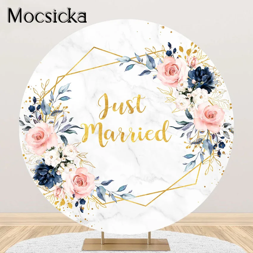 Mocsicka темно-синий и румянец просто женатый фон с геометрическим рисунком синий