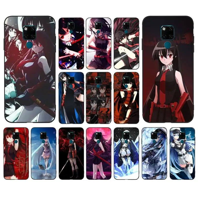 

Yinuoda Akame Ga Kill Anime Phone Case for Huawei Mate 20 10 9 40 30 lite pro X Nova 2 3i 7se