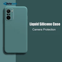for xiaomi redmi note 10 pro case liquid silicone soft cover for redmi note 10 10s note10 pro max poco f3 x3 pro nfc phone case