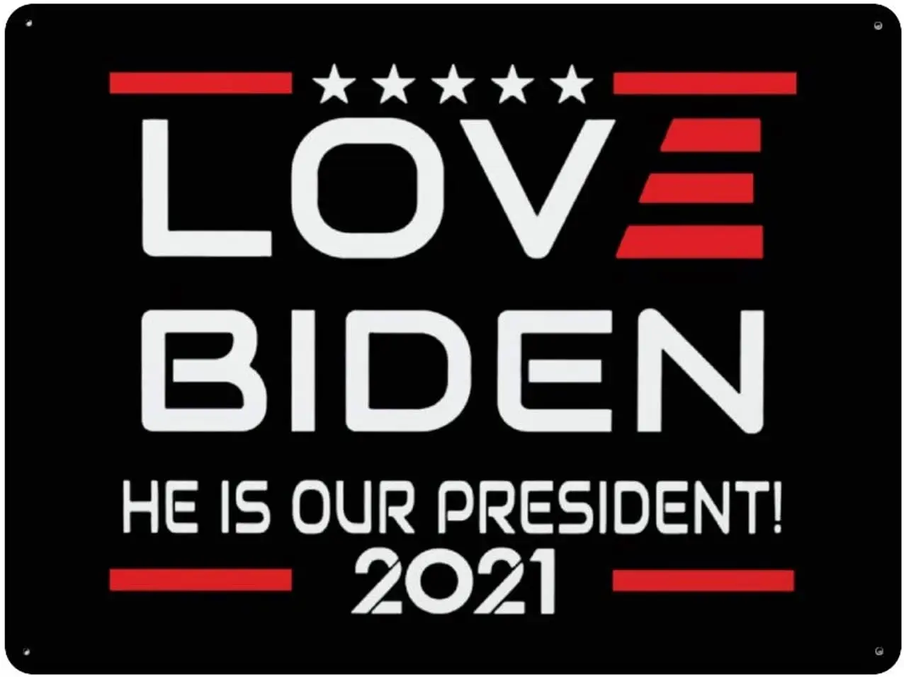 

Ярдовый знак «I Love Biden»-это наш президент Харрис 2021, металлические знаки для внутреннего или наружного использования для домашнего декорати...