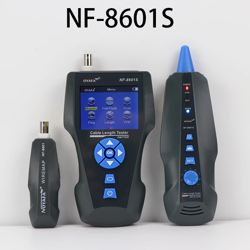 Тестер длины кабеля NF 8601S кабельный тестер с функцией рефлектометра сетевого