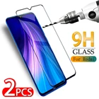 Защитное стекло для Xiaomi Redmi Note 8, 8t, закаленное, 2 шт.