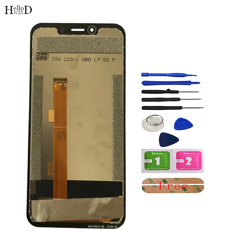 phone for ulefone armor 6 6e 6s 22461080 6 2 lcd display touch screen digitzer panel glass for ulefone armor 6 assembly tools free global shipping