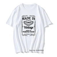 born in 1965 birthday t shirt tee aged to perfection xmas party xs xxxl oversized size a gift for dad