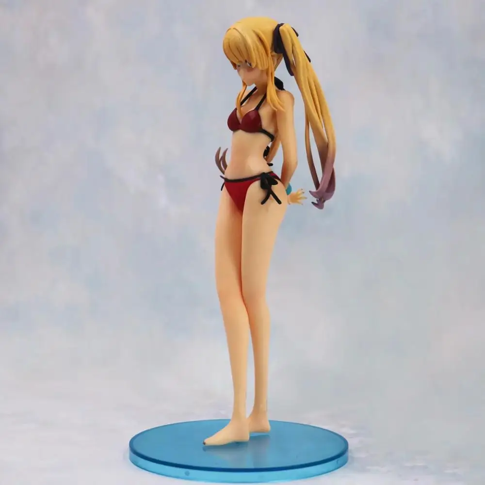 Аниме 23 см Saenai Heroine No Sodate kata Eriri Spencer Sawamura/Kasumigaoka Utaha пикантный купальник бикини ПВХ