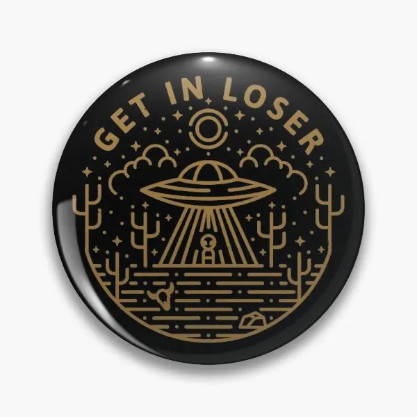 

Get In Loser Soft Enamel Pin Badge Decorative Clothes Badge Lapel Pin Brooch Jewelry for Women