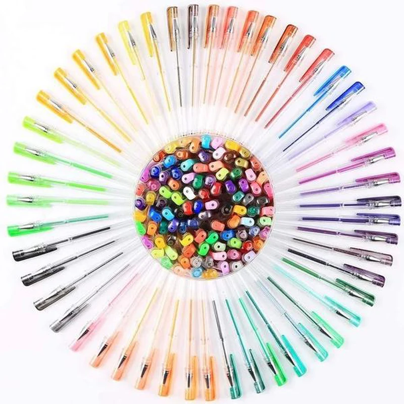 

24/48/60/100 Colours Glitter Gel Pens