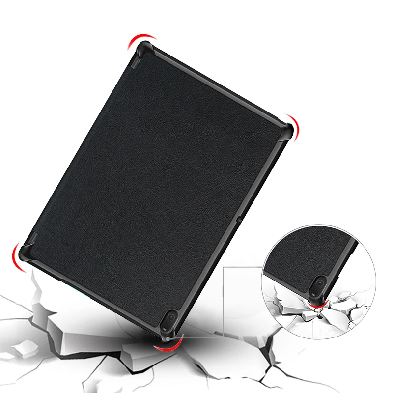 Чехол для lenovo Tab P10 Smart Cover кожаный TB-X705F TB-X705L TB X705 чехол для планшета тонкий магнитный складной чехол-подставка 10,1"