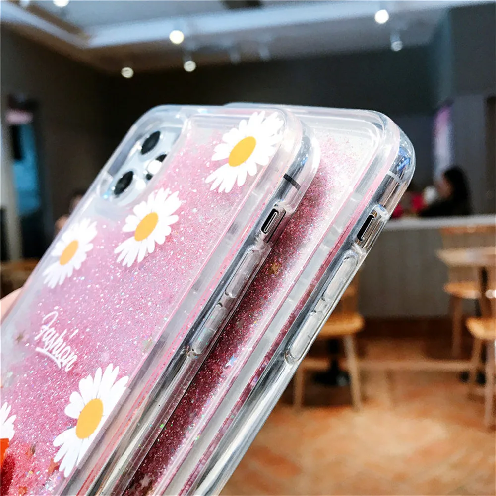 Роскошный лазерный картон GD Арт цветы чехол для телефона iPhone 11 Pro X Xs Max Xr 7 8 Plus