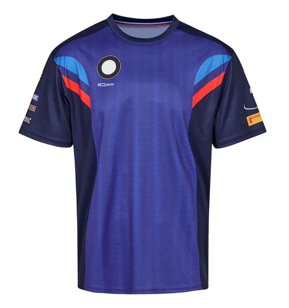 

2021 New Summer Moto Motorcycle T-shirt Short-sleeved Motorcycle Round Neck Racing T-shirt Customized With The Same Paragraph