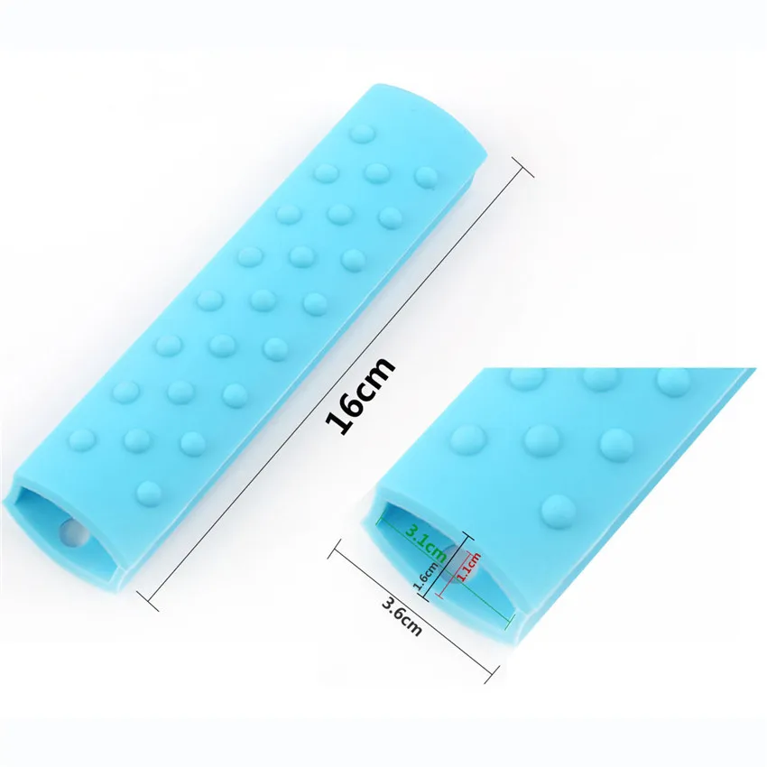 1 шт. жаропрочные силиконовые изоляционными рукоятками крышка с защитой от