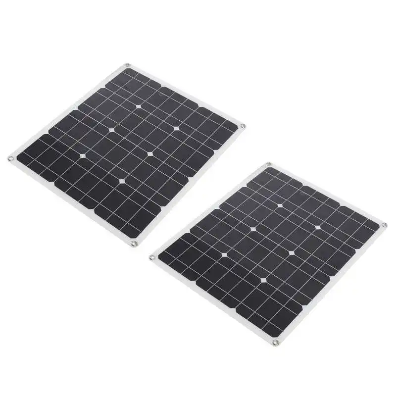 Solar Panel Kit Strong Applicability Charge Controller for Outdoor Hiking RV Car Batteries Camping | Дом и сад