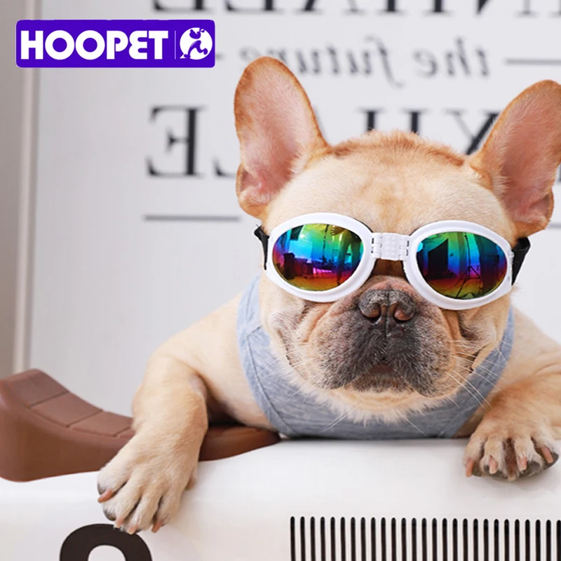 HOOPET солнечные очки для домашних животных, модные очки для кошек и собак, спортивные очки для использования на открытом воздухе или путешествий, крутые цветные товары для животных, аксессуары