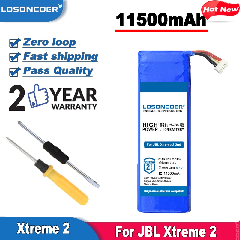11500 мА/ч Батарея для JBL FLIP 2 2nd плеер SUN INTE 103 2INR19/66 ID1019 JBLXTREME2BLKAM JBLXTREME2BLUAM