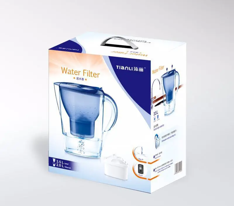 

Deep blue 3.5L one pot one core net kettle kitchen household water purifier activated carbon filter kettle water filter