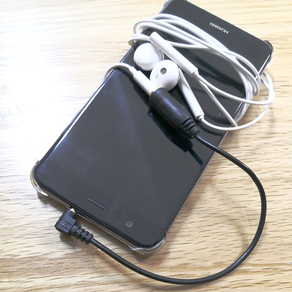 15cm 3.5mm CTIA to OMTP male female right angled mutual converter audio headphone connectors jack adapter plug cable |