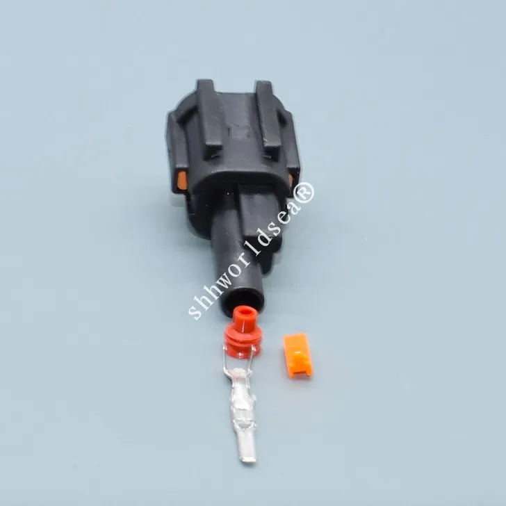 

shhworldsea 6188-0551 1 Pin 2.2mm Auto Electric Air Conditioner Compressor Pump Plug Waterproof Connector for Nissan Teana