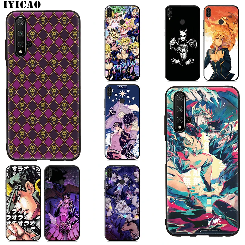 IYICAO JoJo необычный аниме Япония мягкий чехол для huawei mate 30 20 10 Lite Pro Y9 Y7 Y6 Prime 2018 2019 Nova 3i