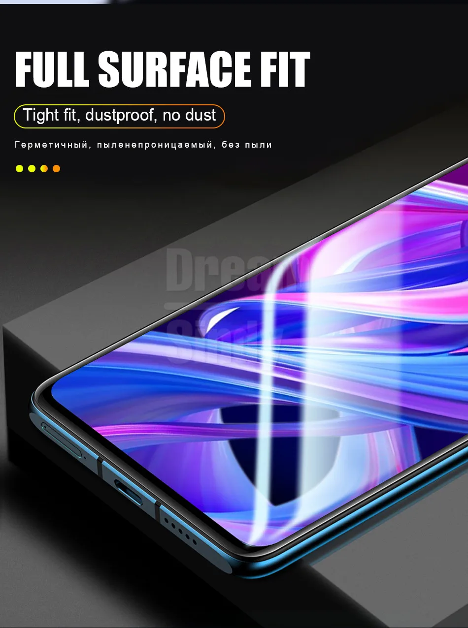 3-1 шт 200D полное покрытие Гидрогелевая пленка для huawei Honor 8X 10i 8 9 10 Lite Honor 20 9X Pro Защитная пленка для переднего экрана(не стекло
