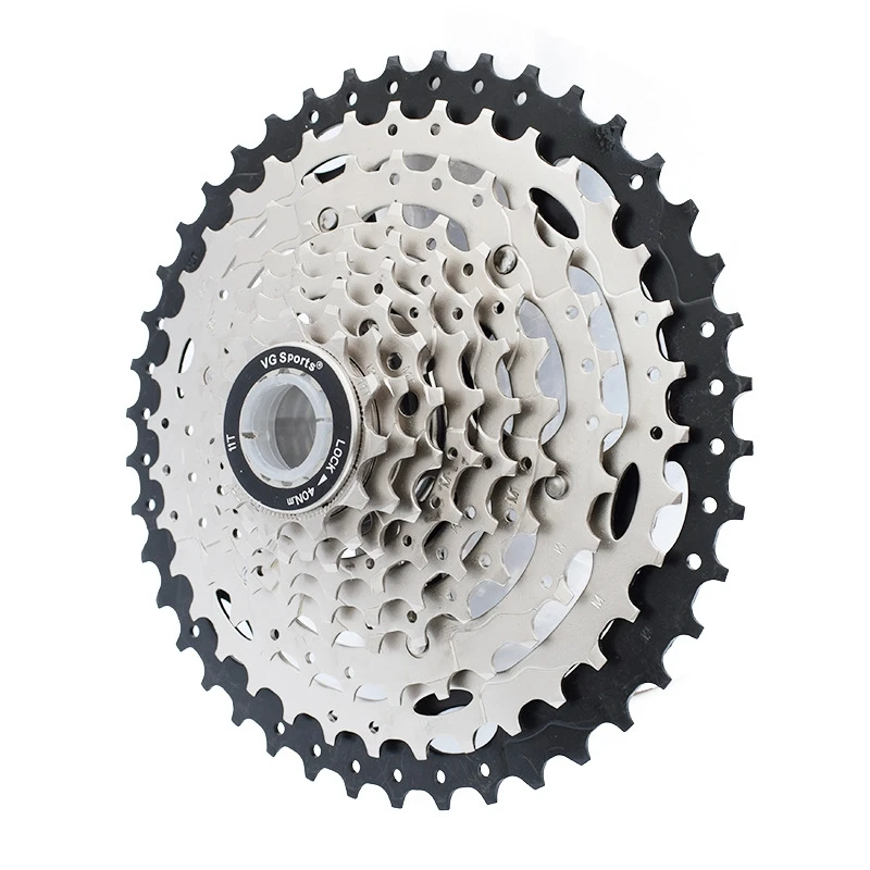 

VG Sports 9 Speed 11-42T Cassette Bicycle Freewheel Sprocket Wearable 9S Velocidade MTB Mountain Bike FreeWheel