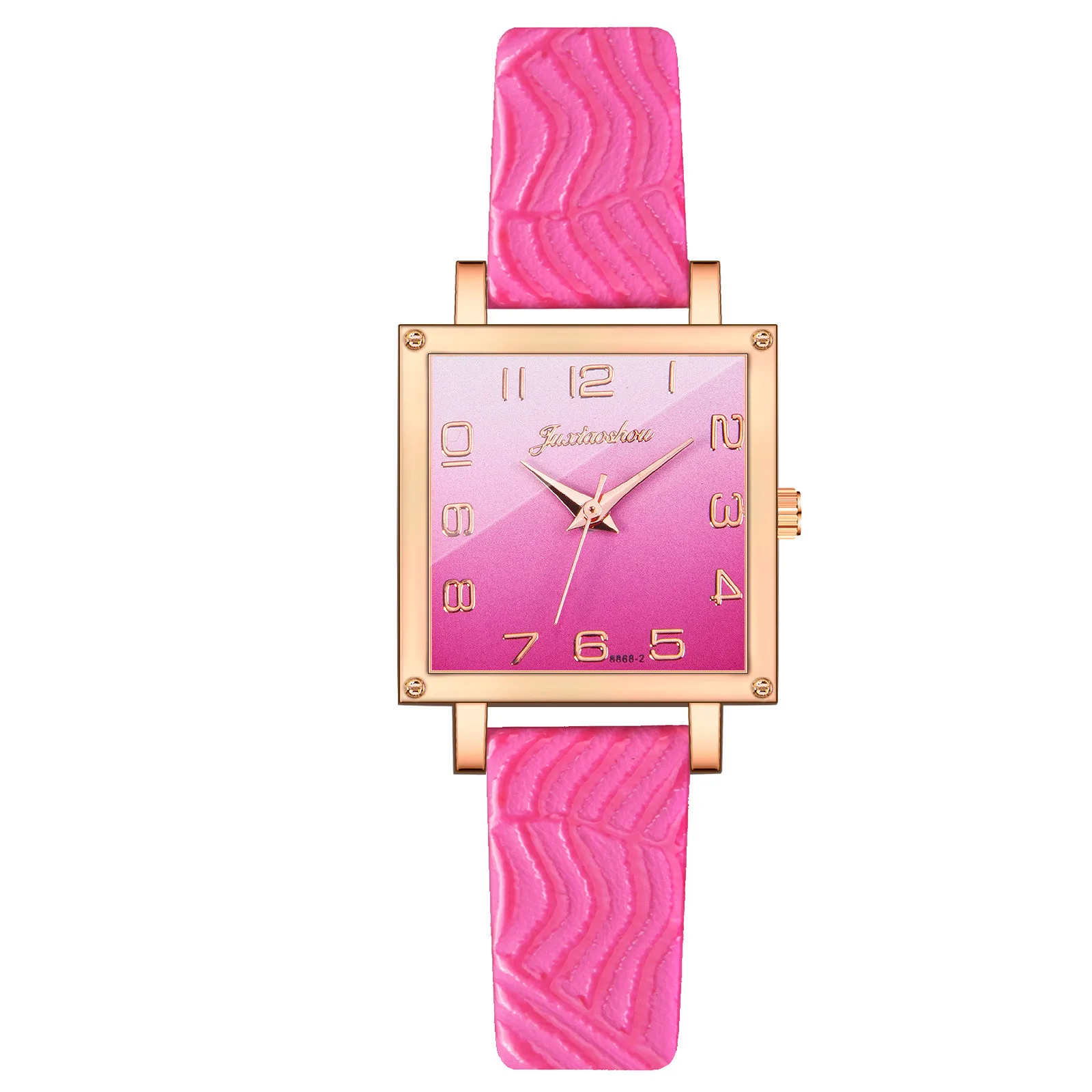 

Часы Женские кварцевые, с квадратным черным циферблатом, из нержавеющей стали