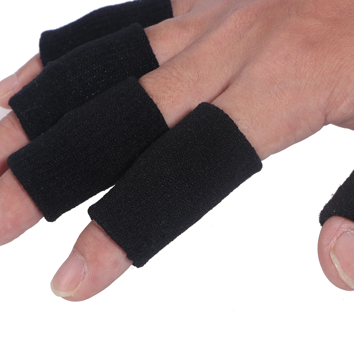 10 шт. пальца волейбола крышка Sweatband эластичные Обёрточная бумага напальчник