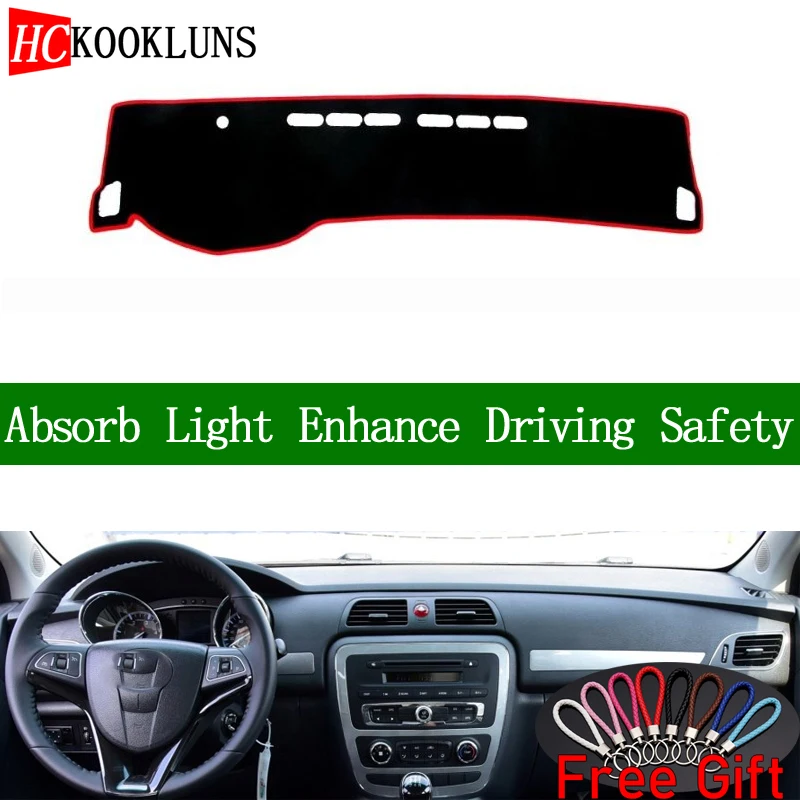 Чехол для приборной панели JAC T6 T8 2016 2017 2018 Солнцезащитный коврик автомобильные