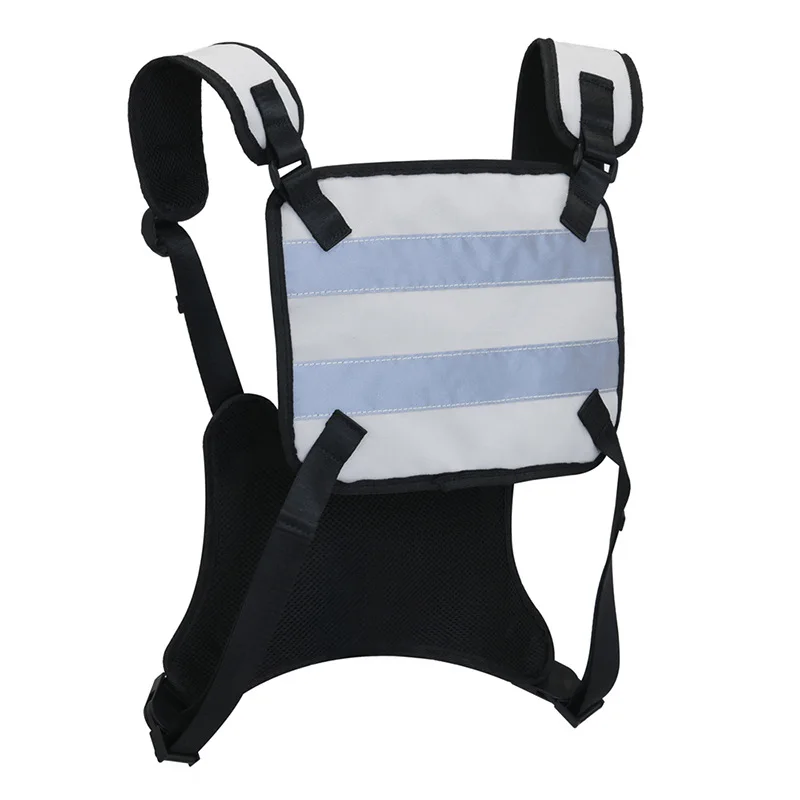 

Sports Running Chest Bags Men Short Trip Bag Waterproof Unisex Tactical Package Cycling Waist Bag Men Vest Backpack