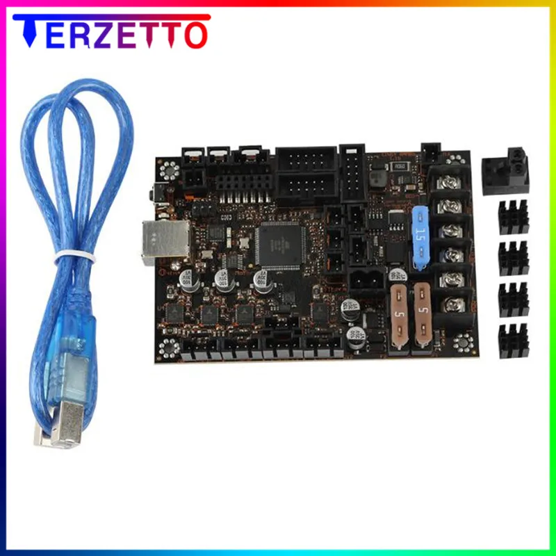 Материнская плата Einsy Rambo 1.1b для 3D-принтера Prusa i3 MK3 MK3S TMC2130 шаговые драйверы SPI 4