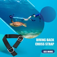 keep diving kd 938 stainless steel buckle adjustable backplate webbing freediving belts straps underwater operation