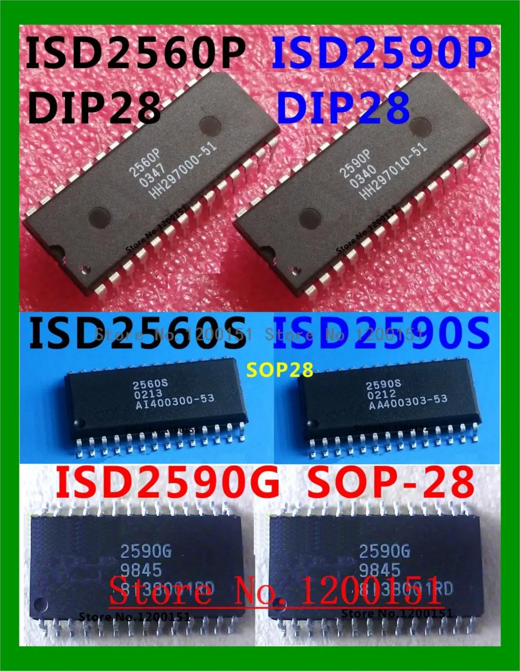 

2560S 2590S 2560P 2590P ISD2560P ISD2560S ISD2590P ISD2590S ISD2590G DIP28 SOP28