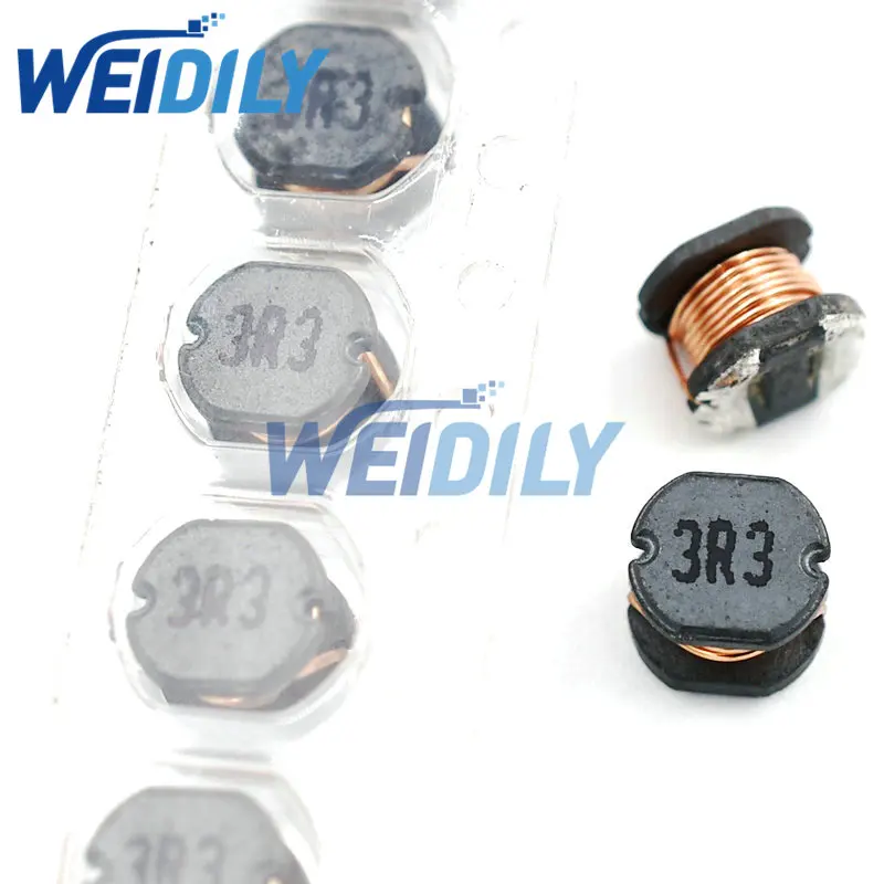130 шт. 13 значений CD54 SMD силовой индуктор Ассортимент Набор 2.2UH-470UH чип Индукторы