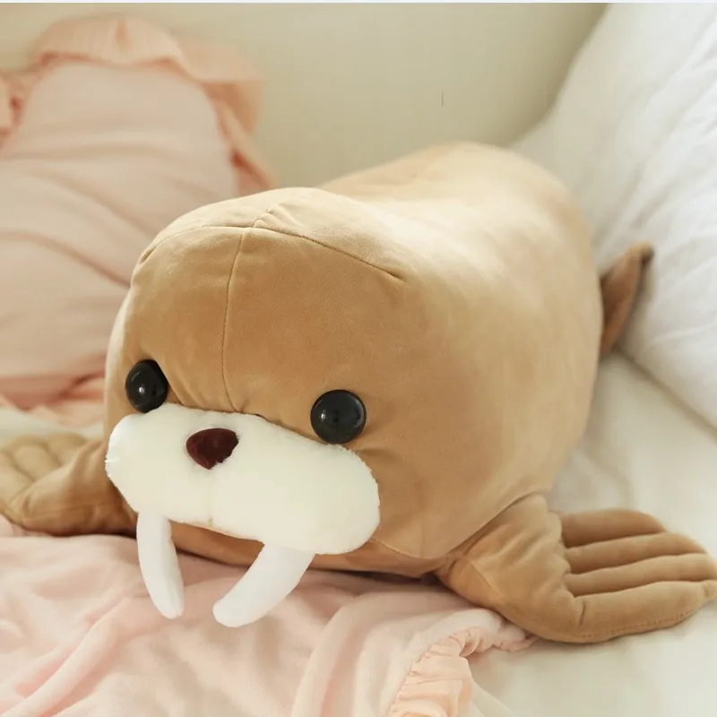 Милые мягкие полярные морские животные Odobenus Rosmarus Walrus мягкий подарок Дети
