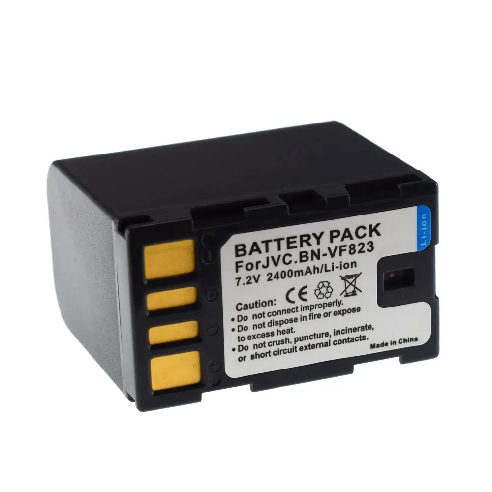 4X 2400mAh BN-VF823 VF823U VF815 VF808 Battery + AC&ampCar Charger for JVC GZ-HD7 HD3 MG575 MG555 GR-D750 D760 D720 Camcorder |