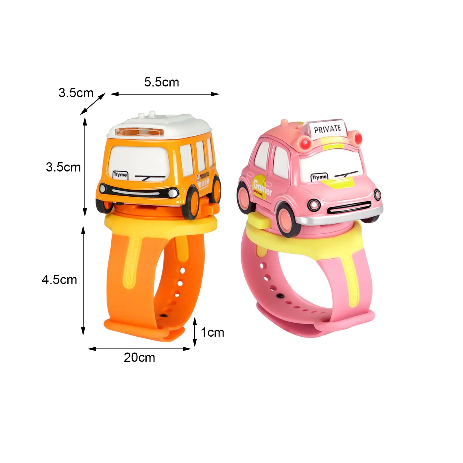 

1:62 Alloy Car Digital Display Watch With Light Music Trolley Toy Sensor Car Electronic Children's Watch Toy