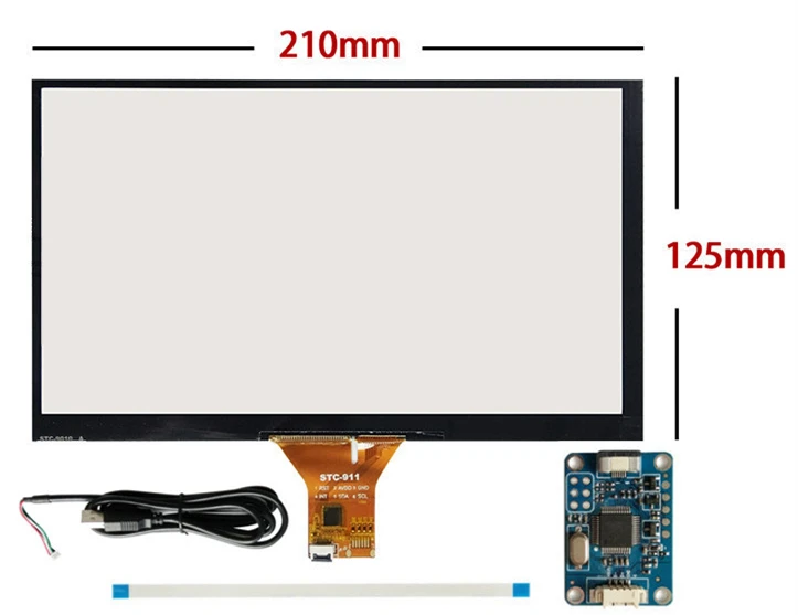 50 PIN ЖК-дисплей Экран Дисплей TTL Управление HDMI драйвер платы для Lattepanda Raspberry Pi Banana |