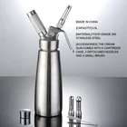 Взбиватель для крема, из нержавеющей стали, 5001000 мл