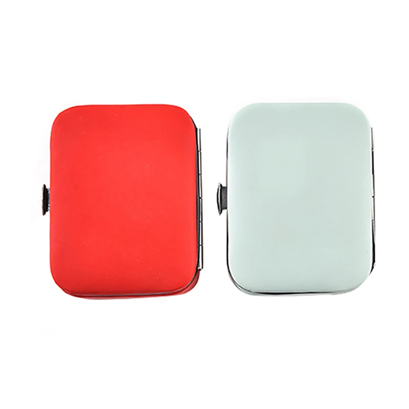 

2 Pcs Travel Jewelry Packing Box Cosmetic Makeup Organizer Jewelry Box Earrings Display Rings Organizer Jewelry Casket Carrying