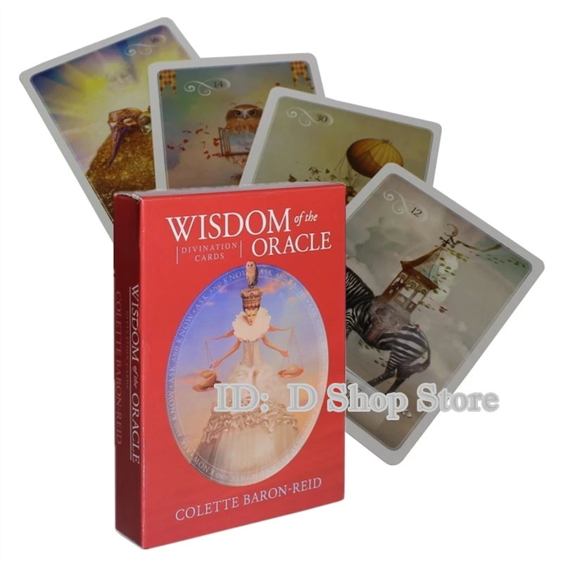

Wisdom oracle cards Tarot Deck English Read Fate board game card game D Shop Store 52pcs(102*74mm)