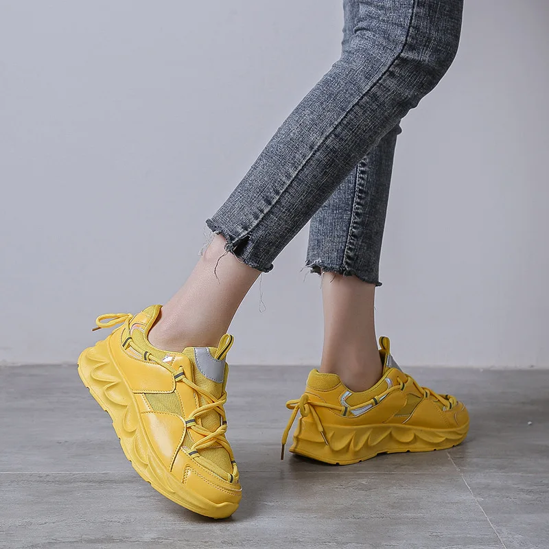 Fujin Весна 2020 новая Розовая обувь для отдыха в стиле академии дропшиппинг женские