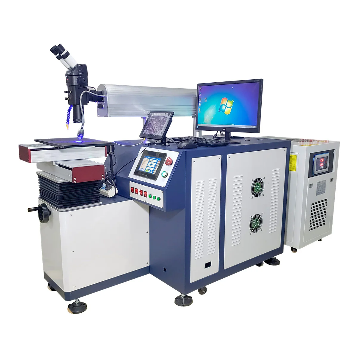 400 Вт 600 автоматическая волоконная лазерная сварочная машина для квадратная