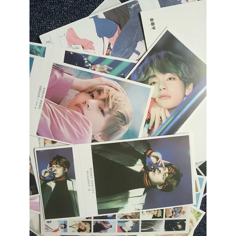 Фотоальбом Kpop Map Of The Soul фотографии открытки Постер стикер k-pop бангтанг boys jin suga wings