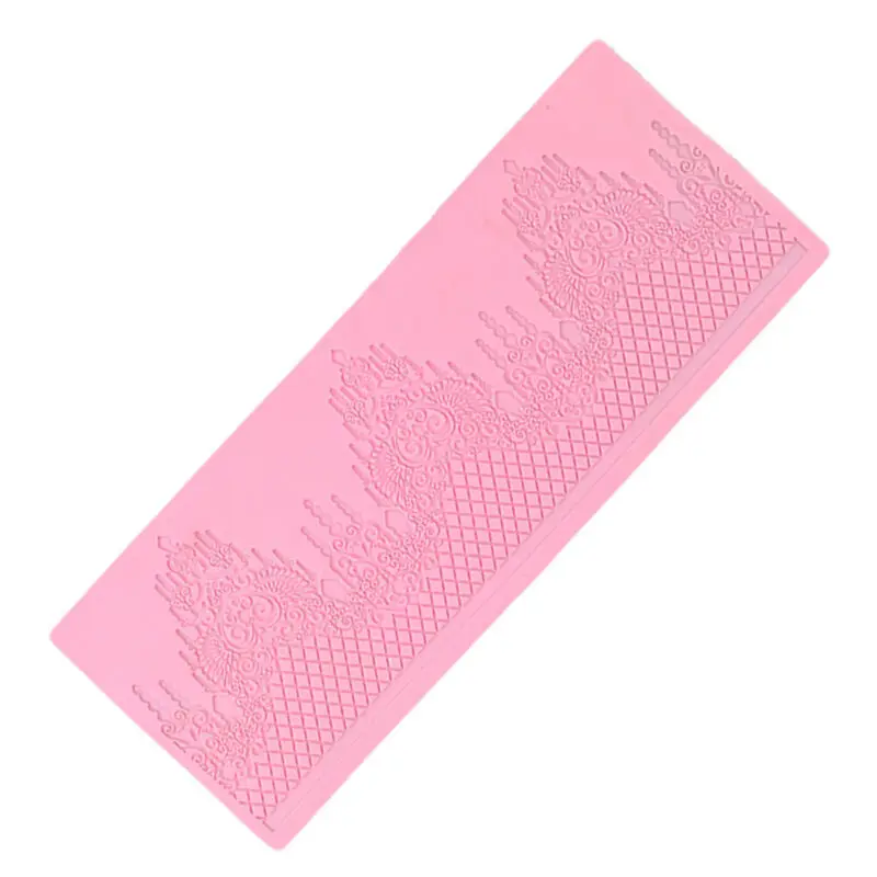 Горячая Распродажа кружева пищевой силиконовый Форма Плесень Сахар ремесло