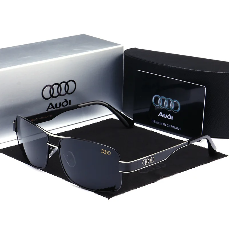 C2 Without box Классические мужские солнцезащитные очки, поляризационные, UV400, мужские солнцезащитные очки для мужчин, аксессуары для вождения, очки пилота, Oculos De, высокое качество - Цвет линз: C2 Without box