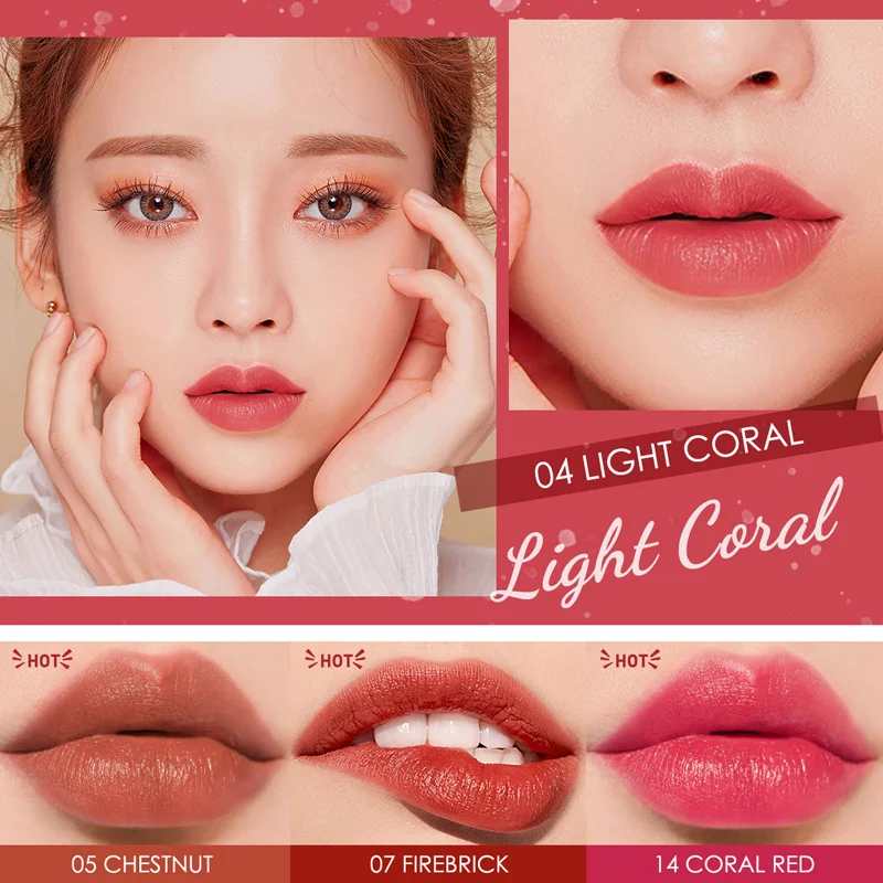

Focallure Lipstick Smooth Cream Lips Long Lasting Lipstick Makeup lady beauty Moisturizer Cosmetics Makeup
